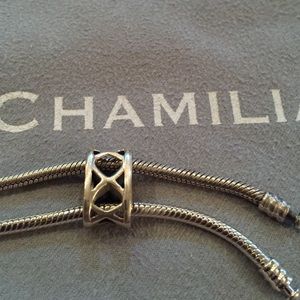 Chamilia Retired Sterling silver connector charm