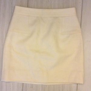 J. Crew mini wool skirt