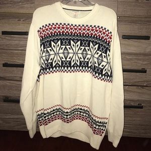 Dockers lightweight Christmas sweater.