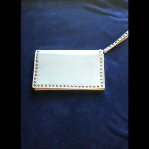 White Envelope Style Purse