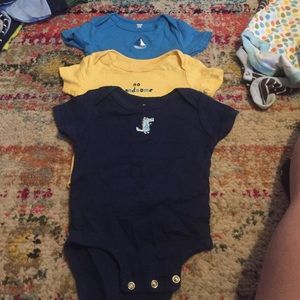 Lots of 3 onesies
