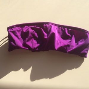 Purple bandeau