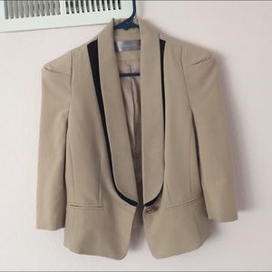 Tan blazer