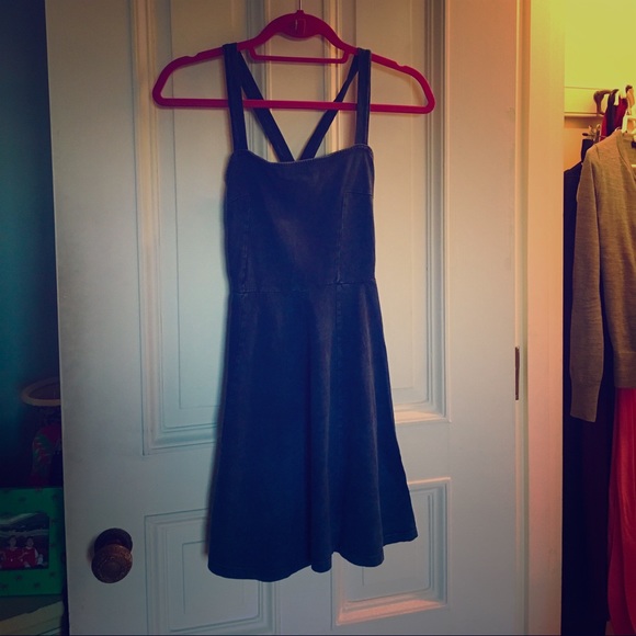 H&M Acid Wash Skater Dress