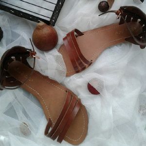 👡Shoe-Thursday 👡Brown Sandals - Deal of the day