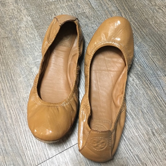 Tory Burch Eddie ballet flat 8.5 nude Iike new
