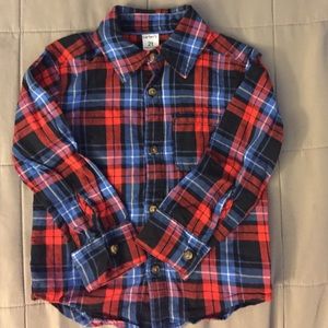 Carters Plaid shirt