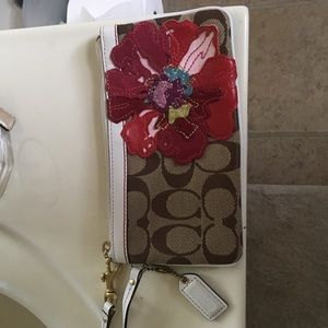 Coach wristlet
