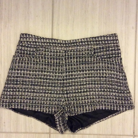 H&M Tweed shorts