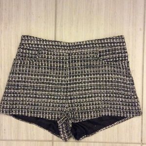 H&M Tweed shorts