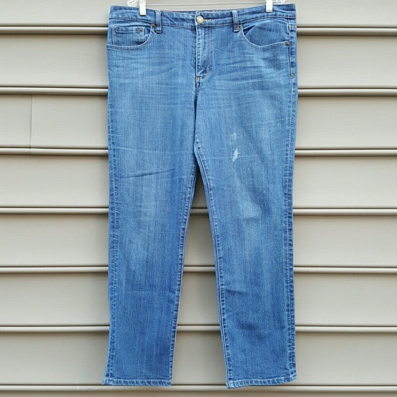 SEVEN PREMIUM DENIM STRAIGHT LEG JEANS