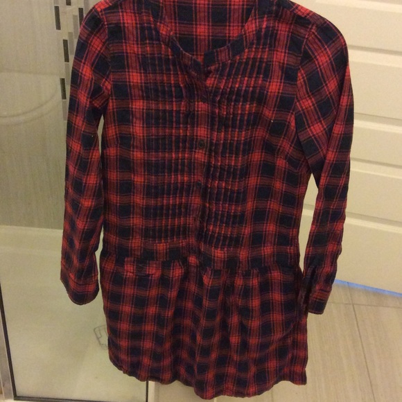 J.Crew flannel dress