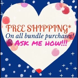 Make it a bundle and it ship free! 🍾🎉