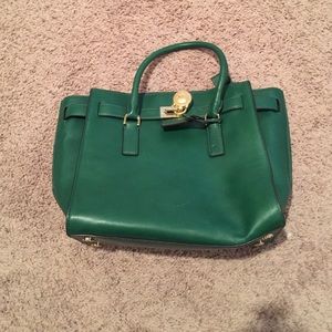 Michael kors green purse