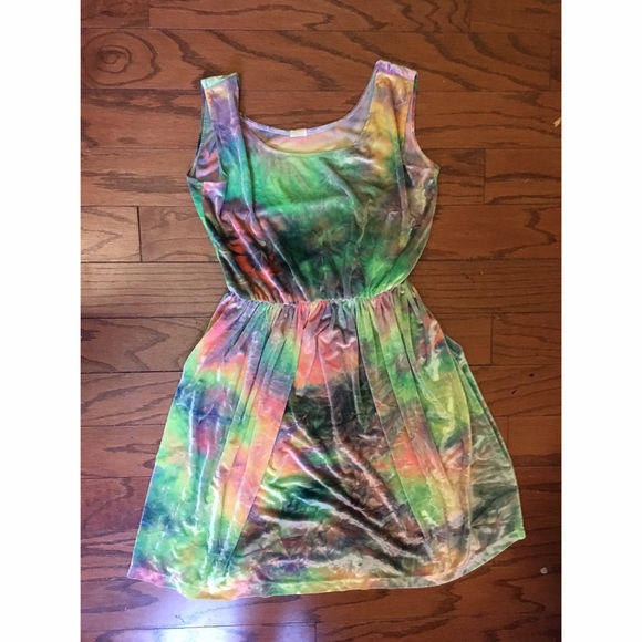 Handmade velvet dress