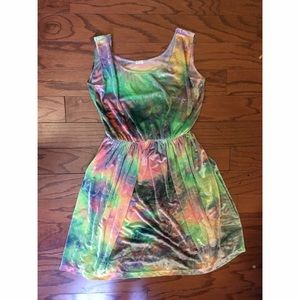Handmade velvet dress