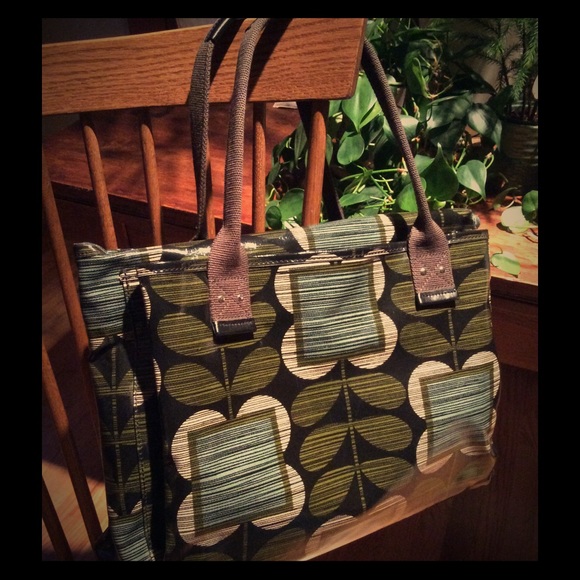 Orla Kiely Handbags - Orla Kiely tote! Edgy and substantial!