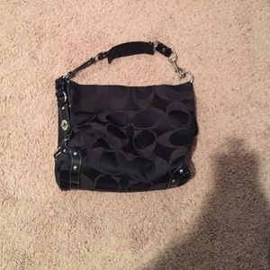 Coach black purse