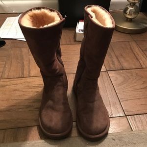 Tall Brown Ugg boots