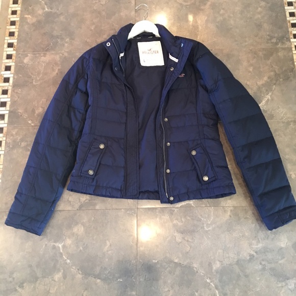 Large Hollister puffer coat❤️