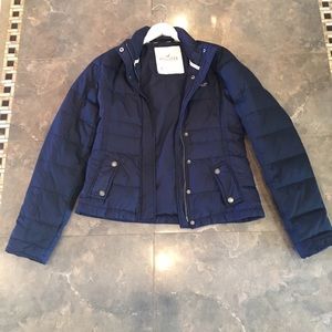 Large Hollister puffer coat❤️
