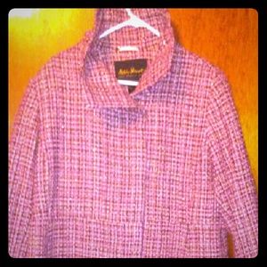 Nice Ashley Stewart Tweed peacoat