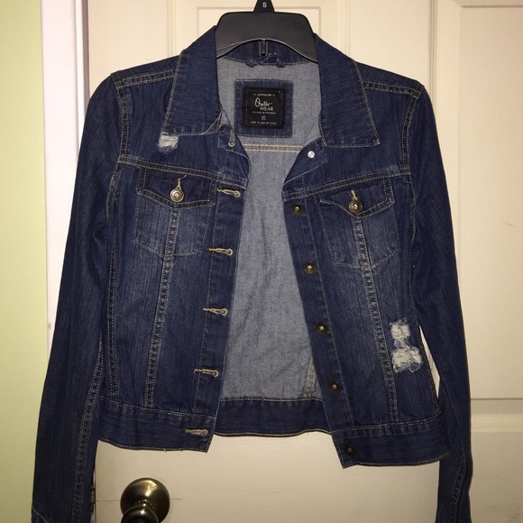 Cotton on denim Blazer
