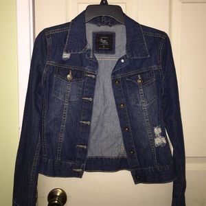 Cotton on denim Blazer