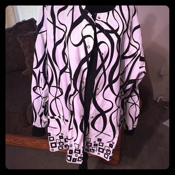 Scrub jacket. Only worn once .