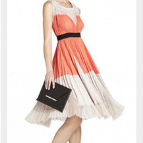 BCBG Orange Sorbet Dress