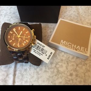 Michael Kors Tortoise Watch