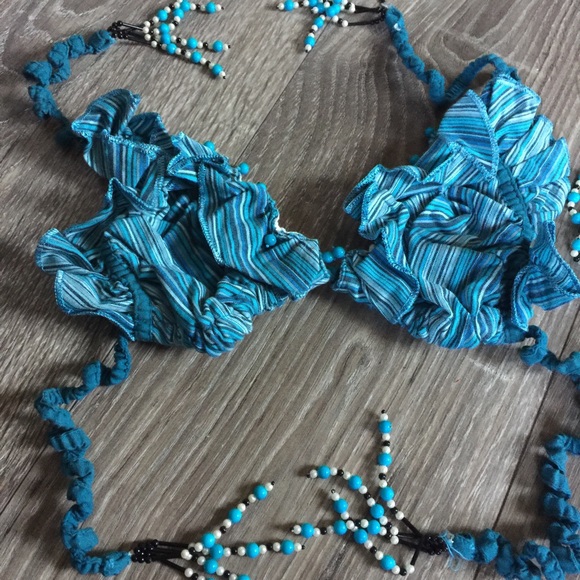 RARE Michael Simon Swim Collection Bikini Caftan - Picture 3 of 4