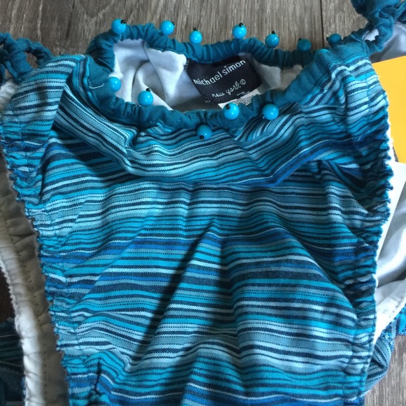 RARE Michael Simon Swim Collection Bikini Caftan - Picture 4 of 4