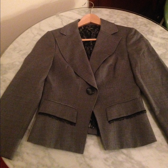 Gorgeous Bebe jacket with lace trim