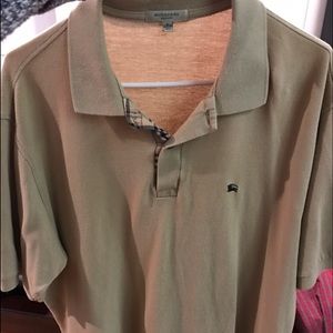 Men Burberry polo