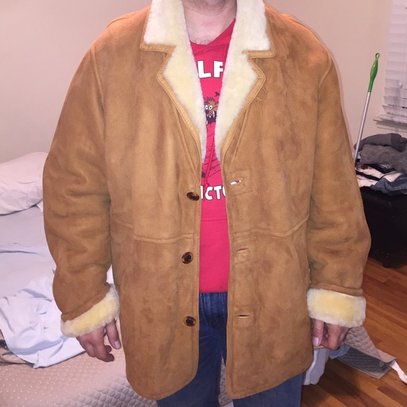 Men's suede jacket