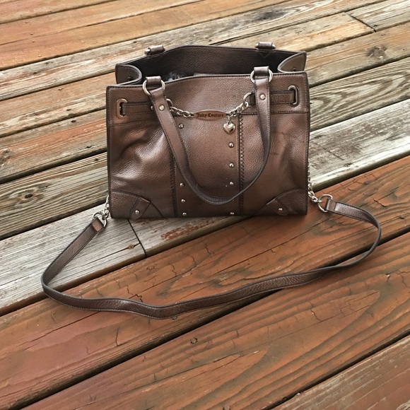 Juicy Couture Square Silver Purse