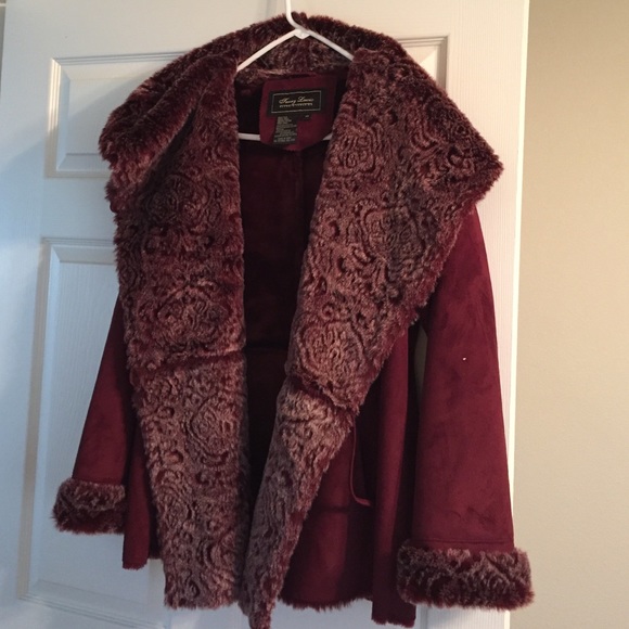 Faux fur coat