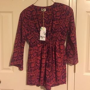 Show Me Your Mumu, Rocky Romper Python.