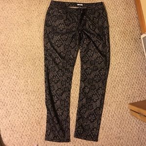 Black lace pants. NWT