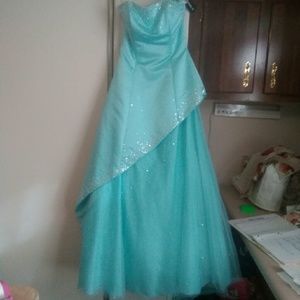 Prom pageant dress