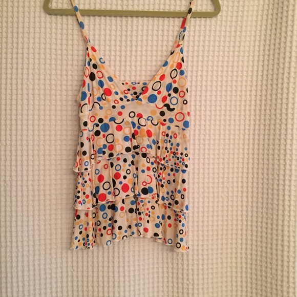 FCUK Ruffle Tank Top - Picture 3 of 4