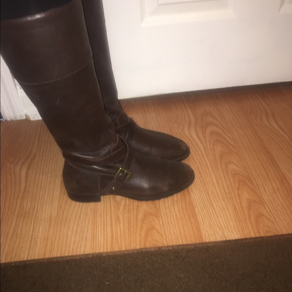 Brown Ralph Lauren riding boots - Picture 1 of 4
