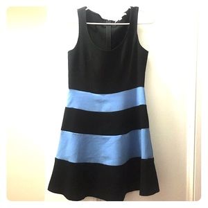 Navy/baby blue business casual or party dress