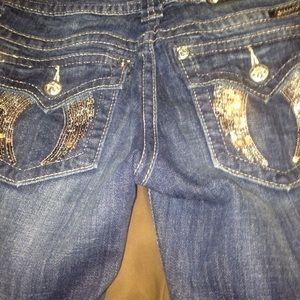 Miss me Angel wing jeans