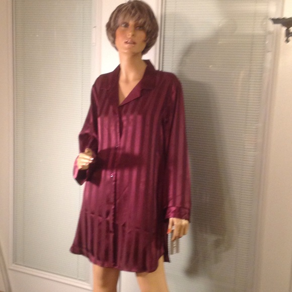 JONES NEW YORK  PLUM Large Nightgown