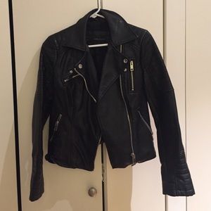 Zara leather Moto jacket