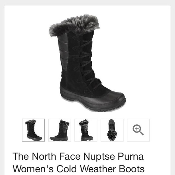 North Face Nuptse Purna Boots, size 10
