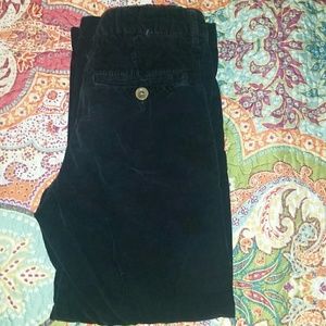 Boys  corduroy navy blue pants gap