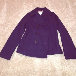 Old Navy NWOT Navy Pea Coat size XS